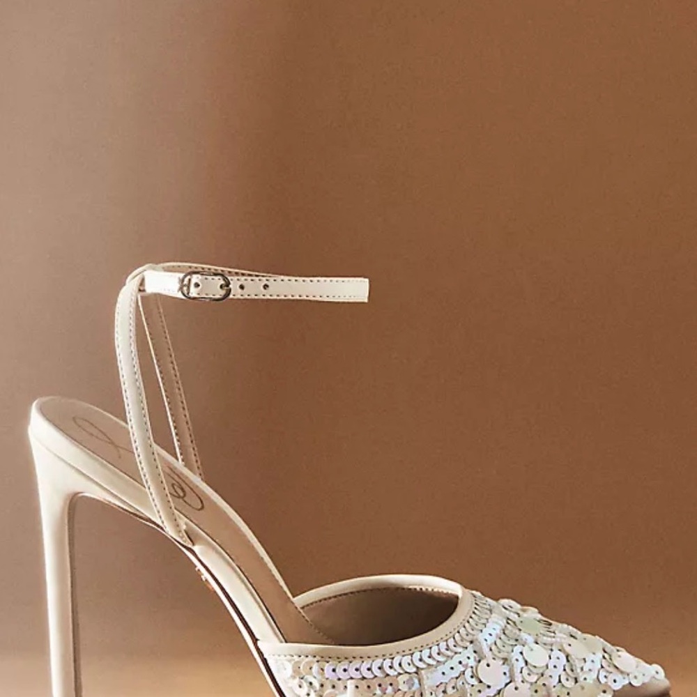 Sam edelman avril heels new no box bridal - Picture 12 of 12